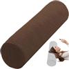 seokor Cuscino Cilindrico Cervicale 40x10/12x50 Cuscini Collo/lombare/Gambe/Schiena Supporto Cuscini Rimovibile Dormire Cuscino a Rullo lungo per Divano e Letto, yoga,Auto(A3,20x70cm/8x27in)