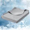 WOLTU Coperta Estiva di Rinfrescante 2 Lati Grogio Chiaro, 150x200 cm
