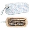 Linpr Borsa da Viaggio per Airwrap Styler e Shark Flexstyle, Fiori Blu | Custodia Portaoggetti Adatta per Asciugacapelli e Supersonic e Accessori, Portatile Pochette per Strumenti per Capelli