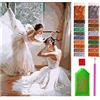 ARTULIO Diamond Painting Kit Completo - Due ballerine che si preparano per l'esibizione - 30x40cm - Pittura Diamante Fai da Te, Decorazione per Casa e Pareti