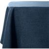 WAITER TREE Tovaglia rettangolare Blu marino Effetto Lino Impermeabile 145 x 300 cm | Tovaglia antimacchia rettangolare lavabile per Natale stampata adatta per cucina sala da pranzo feste Natale e Capodanno