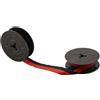 BildeeMait Nastro per macchina da scrivere gr4 nero rosso doppia bobina per Olivetti Lettera 22 32 Valentine inchiostro per macchina manuale