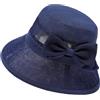 WUODHTW Cappello estivo da donna cappello da viaggio cappello da sole di mezza età e anziani cappello fresco cappello da bacino cappello da spiaggia cappello da pescatore
