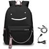 LKY STAR Dreamwastaken Dream Smile Merch Sacchetto di scuola Daypack Ragazza Zaino Viaggio Donna Backpack con Caricatore USB