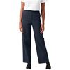 Dickies - Pantaloni da Donna in Twill A Gamba Larga, Pantaloni Donna