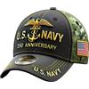 Anhuastar Cappello da baseball commemorativo militare statunitense, blu navy, 250° anniversario, Air Force, American Eagle 1776-2026 Tribute Hat (US, Alpha, M, L, Husky Boys, Navy)