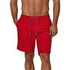 riverso RIVDavid - Costume da bagno da uomo, con coulisse, 100% poliestere, nero, blu, rosso, verde, arancione, S, M, L, XL, XXL, 3XL, 4XL, 5XL