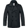RED by EMP Uomo Giacca invernale nera con bottoni M