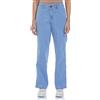 INKD Jeans da Donna Straight Fit - Vita Alta | Elasticizzati | Lavaggio Enzimatico | Jeans da Donna