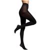 POMPEA 6 Paia Collant Donna Microfibra 80 Den Microfibra Opaco NERO.4/L