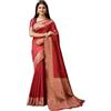 Sugathari Banarasi Saree Pure Kanjivaram Silk Saree Soft nuove signore 2023 Design Wear Pattu Sarees Ultime collezioni di sari in cotone con camicetta pezzo per matrimonio sadi (SAM PARI-113)
