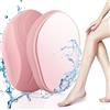 Purezing Epilatore Indolore, Depilatore Donna Riutilizzabile, Pietra Depilatoria Applica a Gambe, Braccia e Schiena (Rosa)