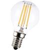 QVAQHBDBVM 1fortunate Confezione da 12, Lampadine a Filamento LED retrò AC220V 2W/4W/6W Dimmerabile E14/E27 G45 Edison Lampadine(Warm White,G45 E14 4W)