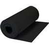 XLTBOMS Rotoli in gomma EVA nera, gomma EVA 5 mm di spessore, 34 x 200 cm | Schiuma EVA ad alta densità 86 kg/m3, per cosplay, in gomma EVA spessa, per fai da te, costumi cosplay