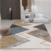 Tappeti Design Tappeto A Pelo Corto Tappeto Camera Triangolo geometrico moderno astratto alla moda per la camera da letto e la decorazione della casa—180 * 280cm