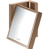 hansgrohe AXOR UNIVERSAL Rectangular Miroir de rasage, grossissement 1,7x, inclinable, cadre métal, 42649300, 42649300
