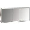emco prime 2 Armoire de toilette avec éclairage, 1400 mm, 3 portes, modèle encastré, 949706263, 949706263