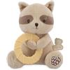 Kaloo - Peluche Procione con Anello da Dentizione Refrigerante - Giocattolo per Bambini in Micro-Velluto e Silicone Morbido - Allevia le Gengive Sensibili - Lavabile - Dai 6 Mesi - K208006