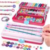 TingingYuli Kit Braccialetti Amicizia DIY Bambine 8-12 Anni, Scatola 3 Livelli, Regalo