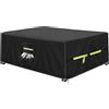 VDISRR Copertura Tavolo Esterno Impermeabile 150x90x74cm, 420D Resistente Tessuto Oxford Copertura Per Mobili da Giardino con Sfiato d'Aria Telo Esterno Antivento, Anti-UV, Antipolvere