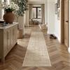 PureCozy Tappeto Corridoio 60x240cm Beige Antiscivolo