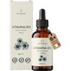 Vitavi Vitamina B12 Gocce 500 mcg - 50 ml, Vegana, Sublinguale | 500 mcg di metilcobalamina al giorno (5 gocce). Per metabolismo energetico e sistema nervoso. Vegana.