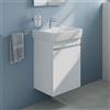 Geberit Renova Plan lavamani, evineo ineo5 evo mobile La: 50 cm, 1 anta, con maniglia incassata,, 501629001+BE0983WM, Renova Plan [Mobili da Bagno > Mobile con Lavamani]