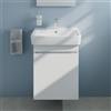 evineo ineo5 evo mobile La: 49 cm, 1 anta, con maniglia incassata, per lavamani Geberit Renova Plan,, BE0984WH, ineo5 evo [Mobili da Bagno > Mobili Lavabo]