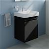 Geberit Renova Plan lavabo, evineo ineo5 evo mobile La: 55 cm, 1 anta, con maniglia incassata,, 501633001+BE0984BM, Renova Plan [Mobili da Bagno > Mobili con Lavabo Integrato]