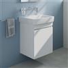 Geberit Renova Plan lavabo, evineo ineo5 evo mobile La: 55 cm, 1 anta, con maniglia incassata,, 501635001+BE0984WH, Renova Plan [Mobili da Bagno > Mobili con Lavabo Integrato]