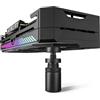 upHere gaming Supporto GPU,Alluminio,Supporto scheda grafica,Supporto scheda grafica verticale regolabile in altezza, con magnete,S(26mm-50mm),GB26K