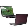 XJchen Custodia protettiva per computer portatile compatibile con HP Elitebook 640 840 845 1040 G9 G10 G11 ProBook 440 445 14 G11 ZBook Firefly 14 G9 custodia protettiva in pelle PU (rosso vinaccio)