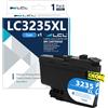 LCL Cartucce d'inchiostro Compatibile LC-3235 LC3235 XL LC3235XL LC-3235XLC | LC3235XLC (1Ciano) Sostituzione per Brother DPC-J1100DW, MFC-J1300DW