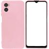 Generico Custodia Compatibile con Motorola MOTO G05 XT2523-2 / MOTO E15 XT2523-6 schermo display lcd 6.67 BACK COVER case soft GEL SILICONE protezione flessibile SLIM matte MORBIDA TPU (Rosa)