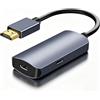Truhuova Adattatore da HDMI a USB C 4 K a 60 Hz, convertitore attivo da HDMI a USB-C con alimentazione (5 V/1 A) per switch, PS5, Xbox, laptop a USB-C Monitor, occhiali AR, Plug & Play (Windows)