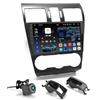 UGAR Autoradio UGAR Android 15 compatibile per SUBARU Forester;Impreza; XV 2012-2015 9 pollice Autoradio touchscreen con CarPlay wireless e Android Auto, 8 GB + 128 GB, Bluetooth, WiFi, DSP, DAB+, navigazi