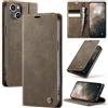 Cracedily Cover per iPhone 13 Mini Case, Libro Custodia Portafoglio Premium Pelle PU, Slot Scheda, RFID Shieldon, Chiusura Magnetico Aletta Antiurto Case Custodia per Apple 13 Mini, Caffè