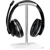 Gvolatee Supporto Cuffie, Porta Cuffie da Scrivania Rimovibile con Silicone Antiscivolo TPU per Tutte le Dimensioni di Cuffie, Stand Cuffie per Cuffie Over-Ear e Cuffie da Gioco, Adatto per Tavolo
