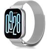 PaceBid 22mm Cinturino Compatibile con Xiaomi Redmi Watch 5 Active/Lite, Inossidabile Acciaio Metallo Magnetico Cinturino di Ricambio per Xiaomi Watch S5 46mm/S4 47mm/S4 Sport/S3/S1 Pro - Argento