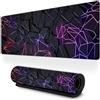 Treer Extra Large Linea Versatile Tappetino Mouse, Tappetino Mouse XXL/XL/L, Tappetino Mouse Gaming con Base Gomma Antiscivolo e Bordi Cuciti, Mouse Pad per Ufficio e Casa (Viola scuro,800x300mm)