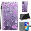 KENHONER Custodia per Xiaomi Redmi Note 11/11S, fiore | Portafoglio Pelle PU, Magnetica, Resistente Agli Urti, Scomparto Carte Credito, Pieghevole, Flip Libro, Motivo