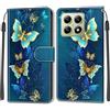 KENHONER Custodia per Xiaomi 14T, Farfalla