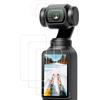 Doxxvai Protezione Schermo e Pellicola Obiettivo per DJI Osmo Pocket 4/3 | 3+3 Pezzi, Vetro Temperato 9H HD, Proteggi Schermo Trasparente Antigraffio Anti-Impronte, Creator Combo per Osmo Pocket 3/4