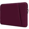HEDUGO 13 Pollici Custodia Pc Portatile Borsa Custodia per Computer Portatile con Tasca per Accessori Borsa Compatibile con 13,6 Pollici Macbook Air M4 M3 M2 2025-2022, 14 Pollici Macbook Pro M4 M3 M2 M1