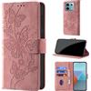 CaseGla Cover per Xiaomi Redmi Note 13 Pro 5G, Rosa | Blocco RFID, Portafoglio Pelle PU, Flip Libro, Porta Carte, Magnetica Libretto, Antiurto Protezione Completa