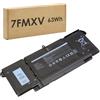 BLESYS 63Wh 7FMXV Batteria per Dell Latitude 7420 7320 5320 7520 Serie