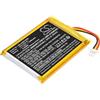 TCTK TECHTEK Batteria 1500mAh compatibile con [Logitech] G733 sostituisce 533-000181