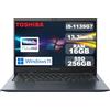 Toshiba Dynabook G83/HS Computer portatile, 13.3 Full HD Notebook, Core i5-1135G7, 16 GB di RAM, 256 GB SSD, elegante e leggero, webcam, tastiera giapponese, Win11 Pro (restaurato)