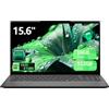 Bouzerara 15.6 Pollici Pc Portatile, Processore Core 8100Y (3.4GHz),Computer Portatile 16GB RAM 512GB SSD, Notebook Schermo IPS FHD 1920x1080, WiFi 5, Mini HDMI, USB-3.0, Type-C, Ideale per Studenti e Lavoro