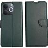 KEJI Custodia per realme Note 70T, Custodia a Libro in Pelle Portafoglio con Custodia Flip Stand Chiusura Magnetica realme Note 70T, Elegante (Verde)